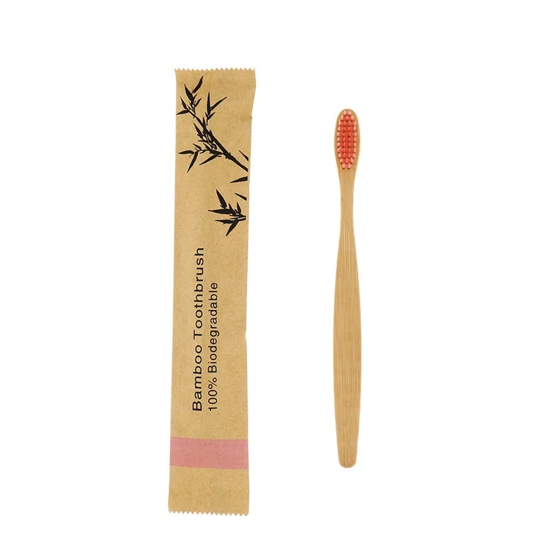 10Pcs Bamboo Toothbrush Eco Friendly Wooden Tooth Brush Soft Bristle Tip Charcoal Adults Oral - Image 15