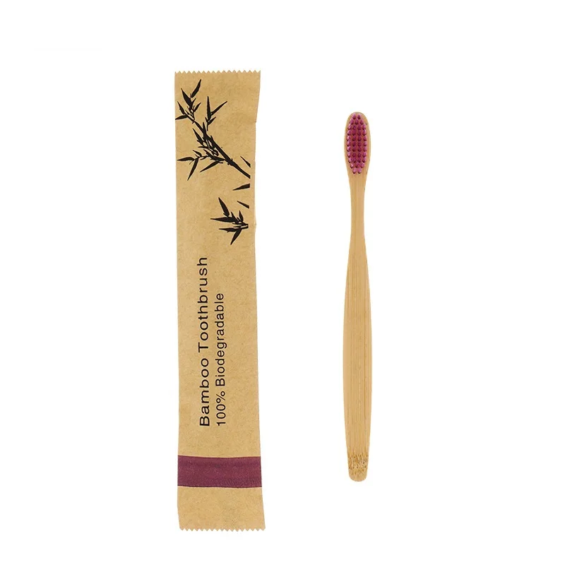 10Pcs Bamboo Toothbrush Eco Friendly Wooden Tooth Brush Soft Bristle Tip Charcoal Adults Oral - Image 11