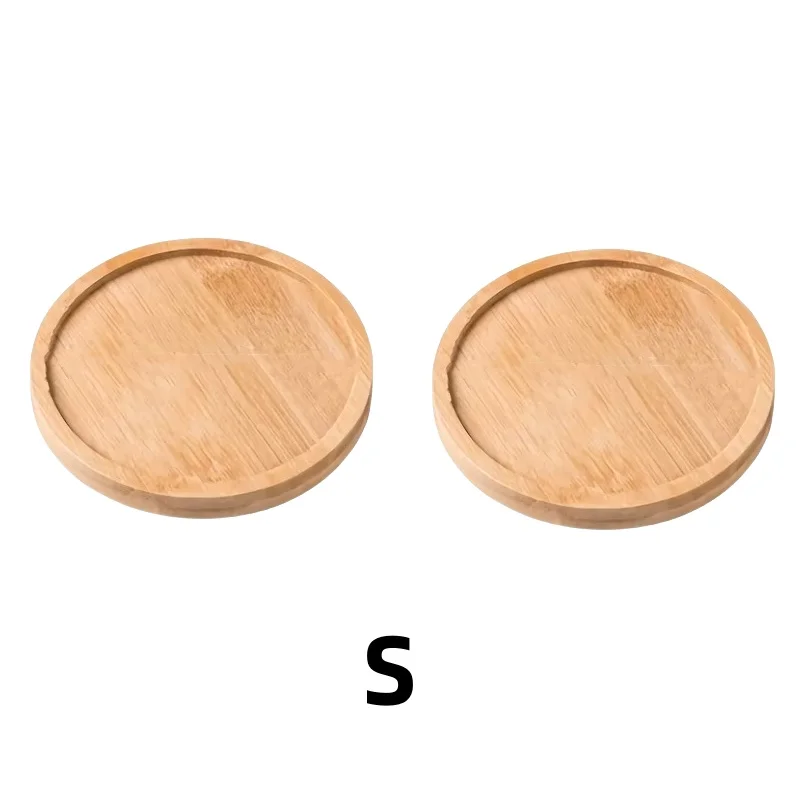 Wooden pallet rectangular base water tray basin support round small chassis basin pad waterproof - Image 22