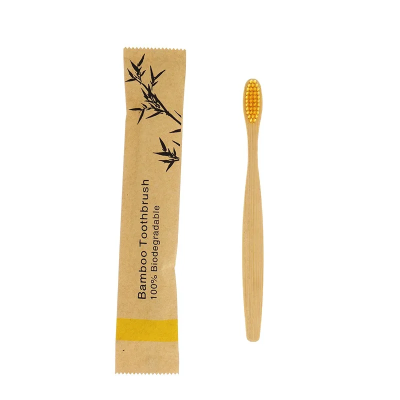 10Pcs Bamboo Toothbrush Eco Friendly Wooden Tooth Brush Soft Bristle Tip Charcoal Adults Oral - Image 10