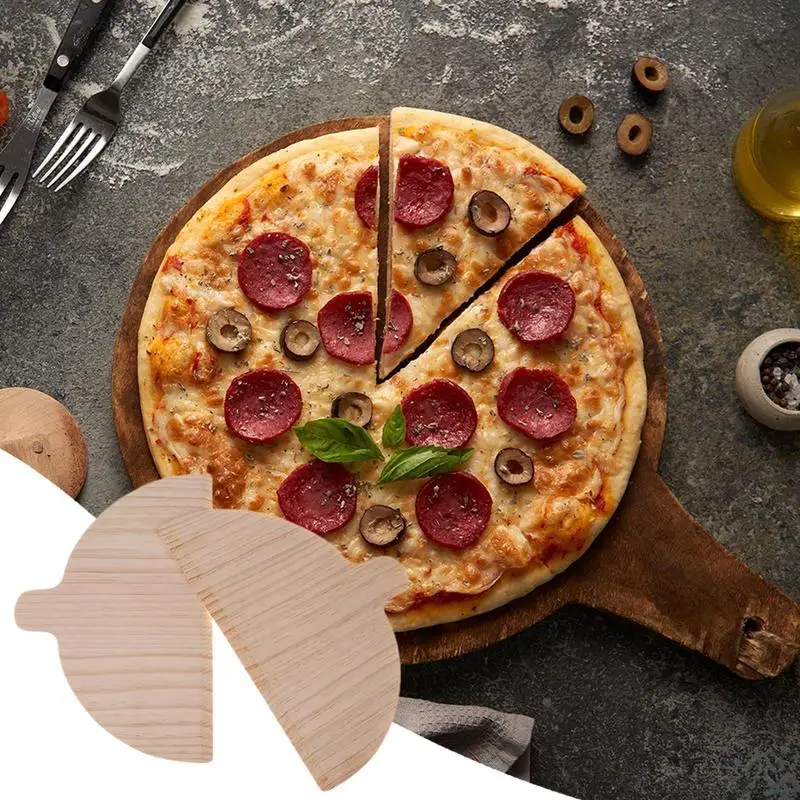 Two-Piece Pine-Wood Pizza Peel Set - Image 6