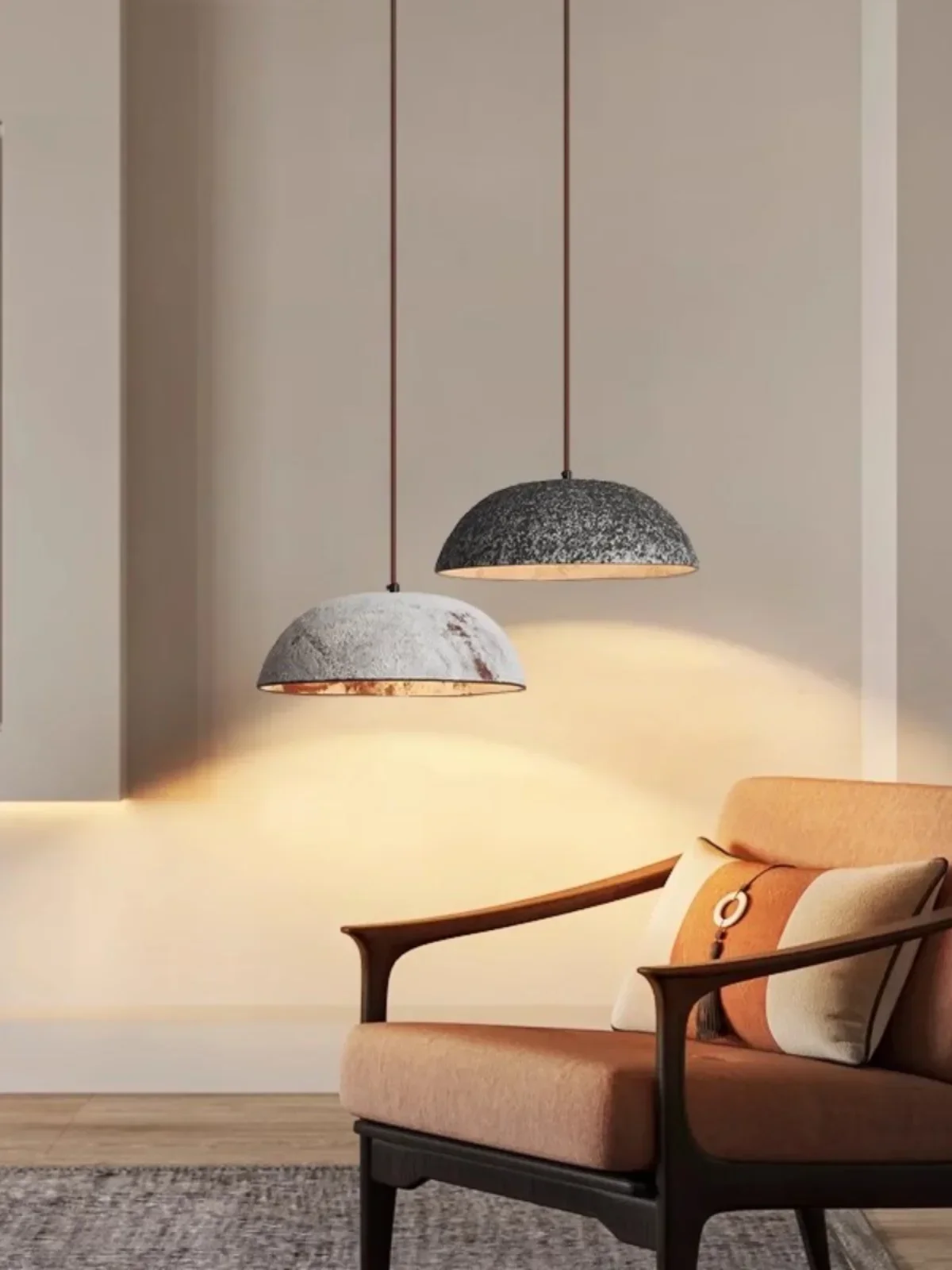 Ceramic & Wood Pendant Light - Image 5