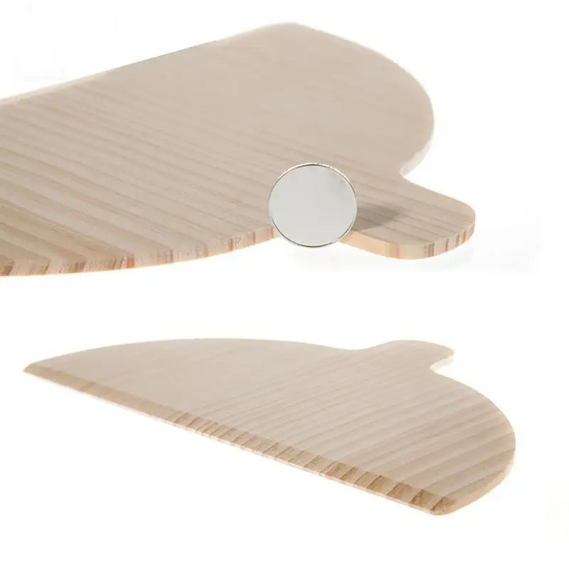Two-Piece Pine-Wood Pizza Peel Set - Image 4
