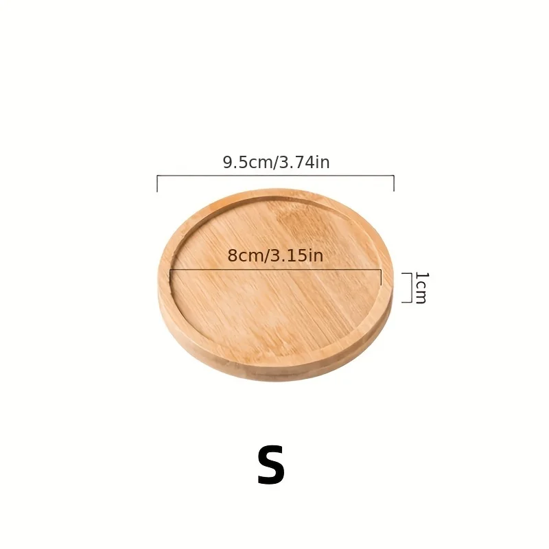 Wooden pallet rectangular base water tray basin support round small chassis basin pad waterproof - Image 16