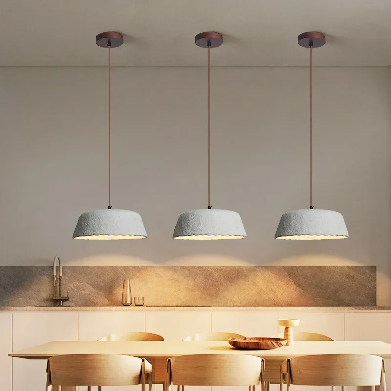 Ceramic & Wood Pendant Light - Image 3