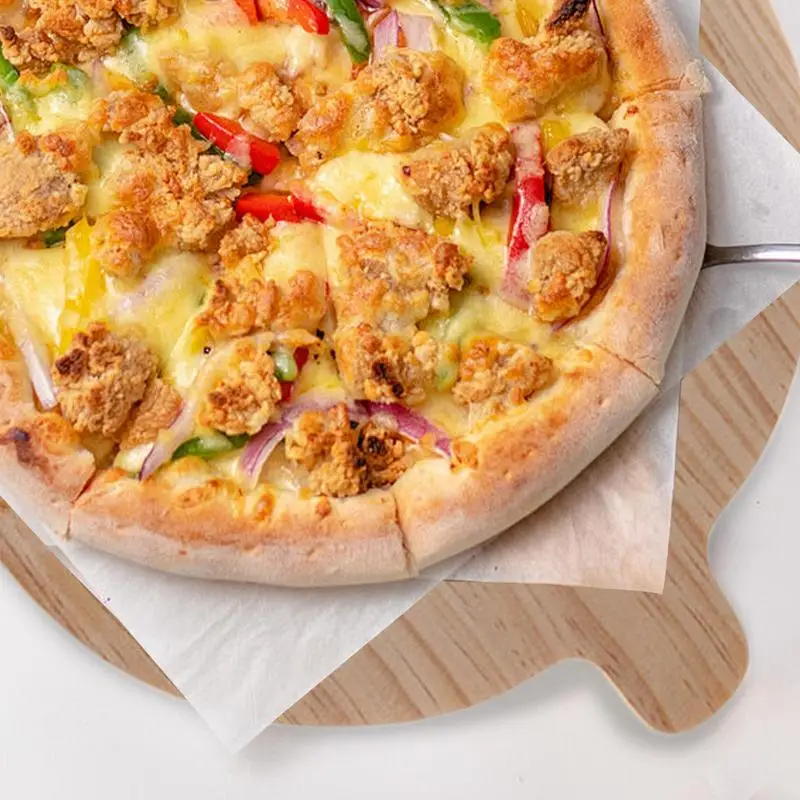 Two-Piece Pine-Wood Pizza Peel Set - Image 3