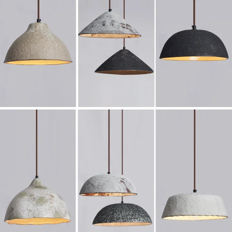 Ceramic & Wood Pendant Light - Image 2